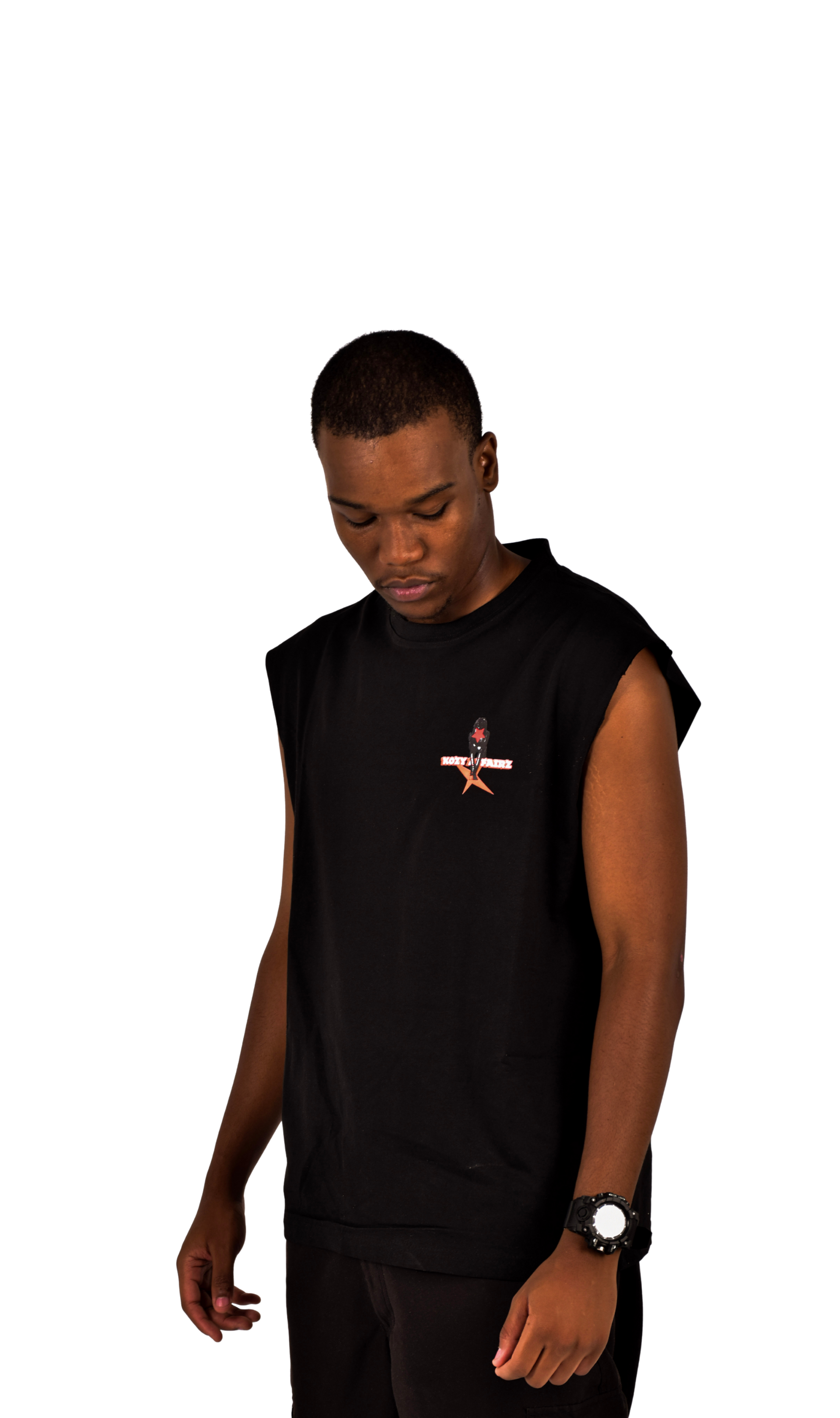 KOZYAFFAIRZ Sleeveless Map Tee